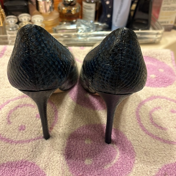 ZARA woman multi colored snake 🐍 skin high heels 👠 - Picture 5 of 5